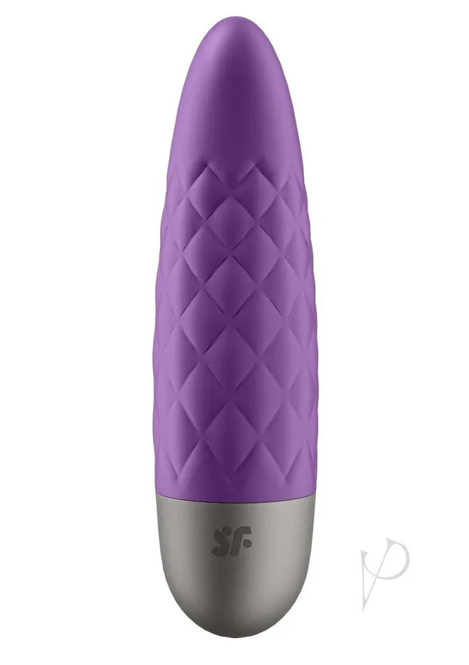 Vibrators Satisfyer Ultra Power Bullet 5 Rechargeable Silicone Bullet Vibrator Purple Satisfyer