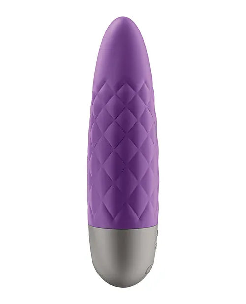 Vibrators Satisfyer Ultra Power Bullet 5 Rechargeable Silicone Bullet Vibrator Purple Satisfyer