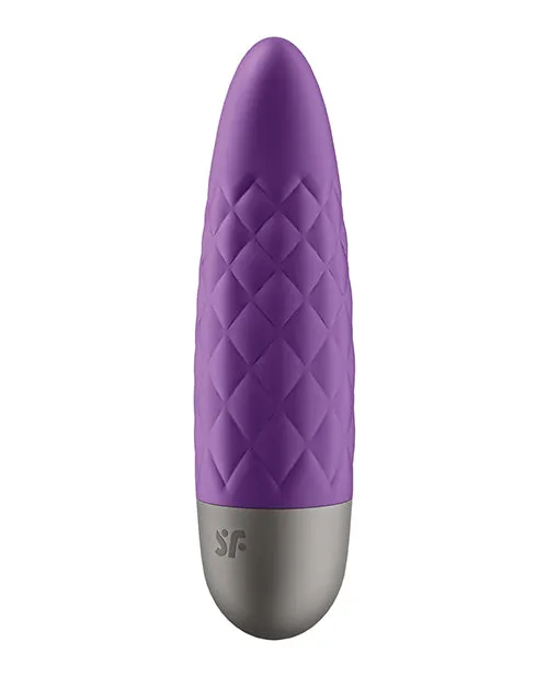 Vibrators Satisfyer Ultra Power Bullet 5 Rechargeable Silicone Bullet Vibrator Purple Satisfyer