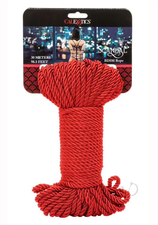 Vibrators Scandal Scandall BDSM Rope 985ft30m Red