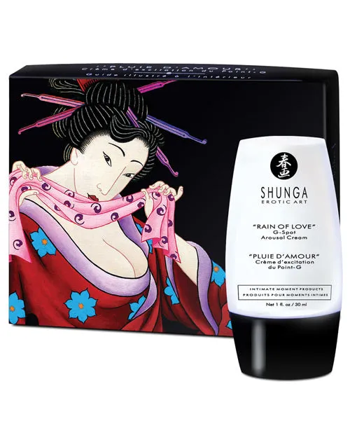 Vibrators Shunga Shunga Rain of Love G Spot Arousal Cream 1 oz