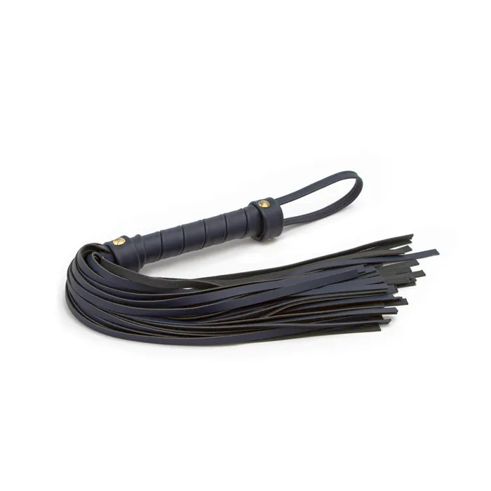Vibrators SimpleeDiscreet Bondage Couture Flogger Blue