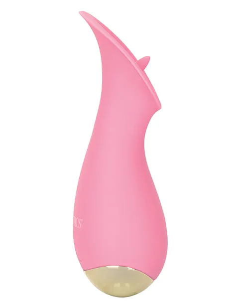 Vibrators Slay Slay TickleMe Rechargeable Silicone Petite Vibrator Pink