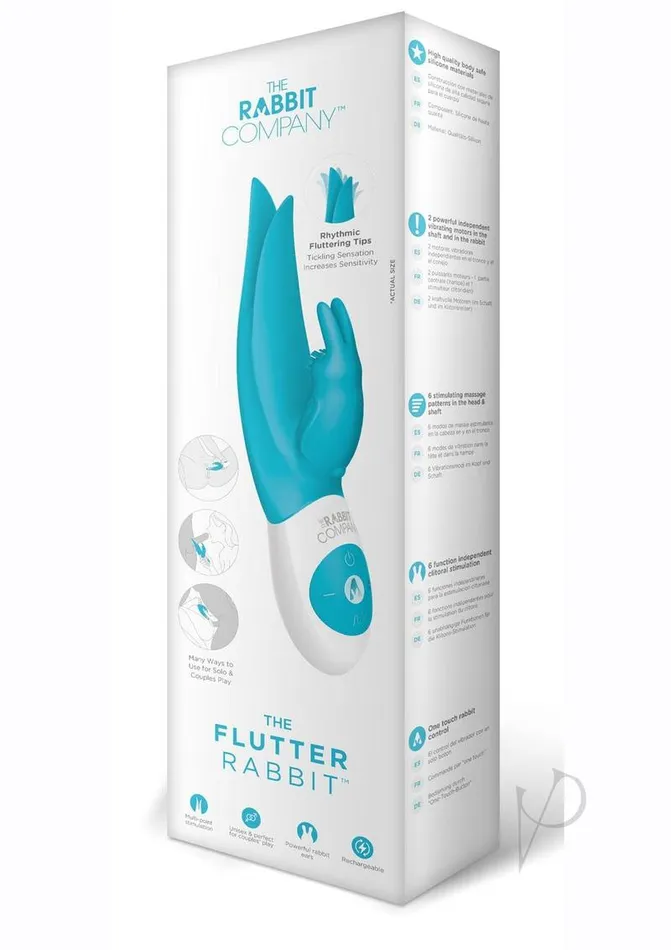 Vibrators The Rabbit Company The Rabbit Company The Flutter Rabbit Rechargeable Silicone Rabbit Vibrator Blue Vibrators The Rabbit Company The Rabbit Company The Flutter Rabbit Rechargeable Silicone Rabbit Vibrator Blue