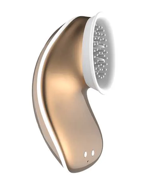 Vibrators Twitch Shots Twitch Innovation Hands Free Clitoral Stimulator Gold Vibrators Twitch Shots Twitch Innovation Hands Free Clitoral Stimulator Gold