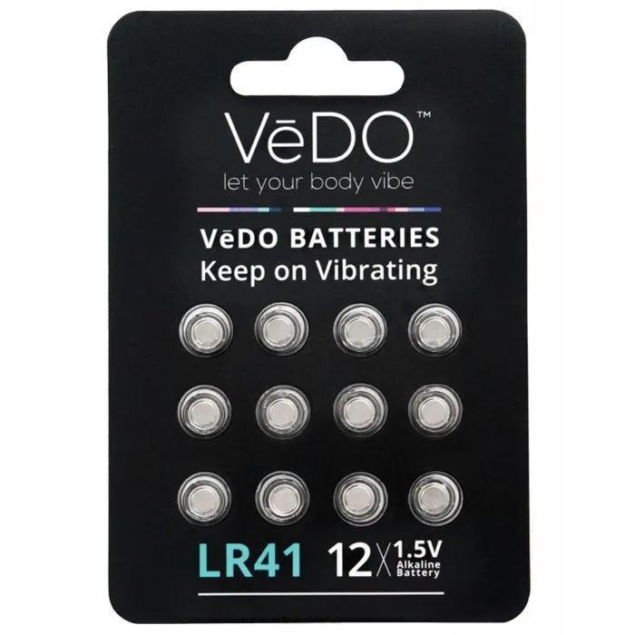 Vibrators VeDO VeDO LR41 Batteries 15V Pack of 12