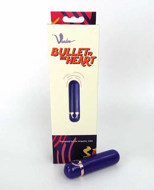 Voodoo Vibrators Voodoo Bullet to The Heart 10X Wireless Purple Voodoo Vibrators Voodoo Bullet to The Heart 10X Wireless Purple