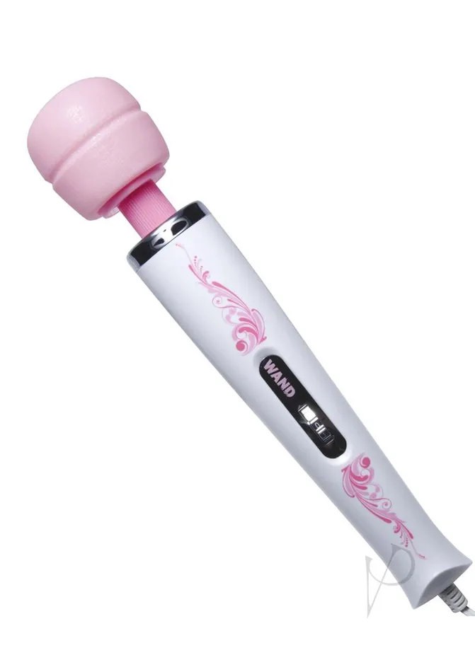 Wand Essentials Rechargeable Wand Massager 110V Pink Wand Essentials Vibrators