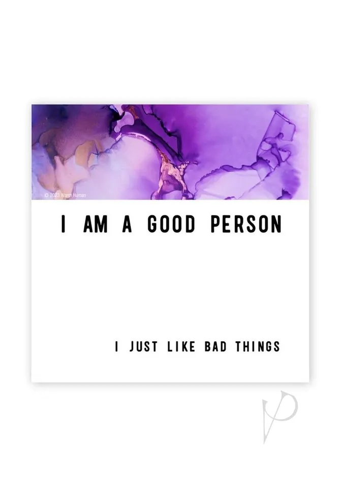 Warm Human Warm Human Good Person Bad Things Magnet Vibrators