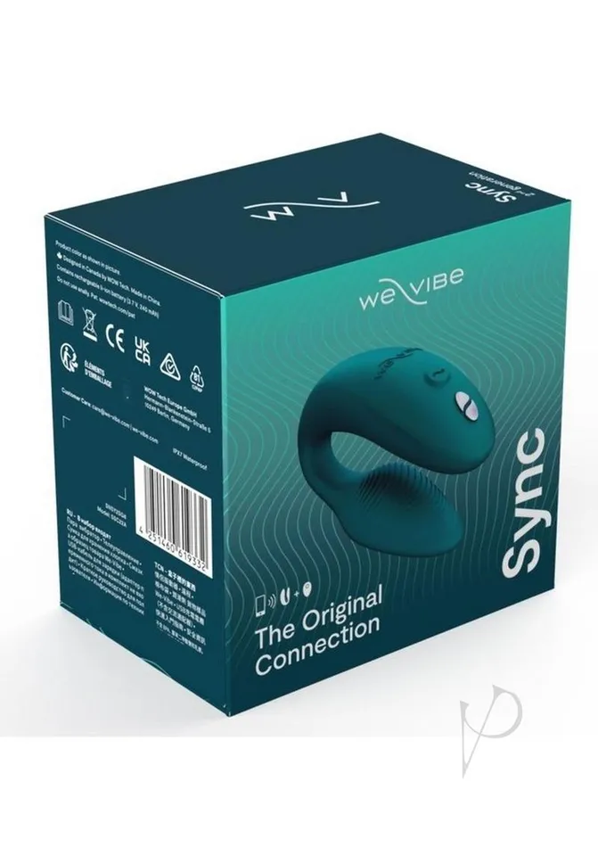 We Vibe Female Sex Toys WeVibe Sync 2 Rechargeable Silicone Couples Vibrator with Remote Control Green Velvet We Vibe Female Sex Toys WeVibe Sync 2 Rechargeable Silicone Couples Vibrator with Remote Control Green Velvet