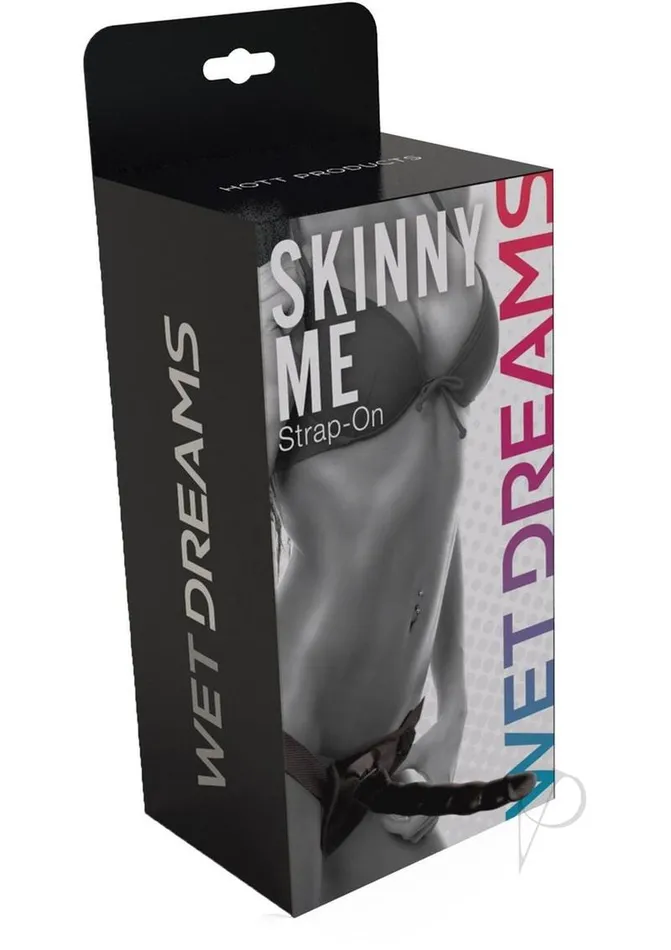 Wet Dreams Skinny My StrapOn 7in Black Wet Dreams Female Sex Toys