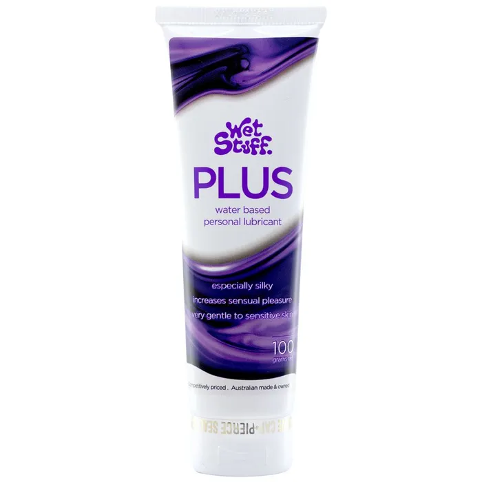 Wet Stuff Lubricants Wet Stuff Plus 100g Tube Water Based Lubricant