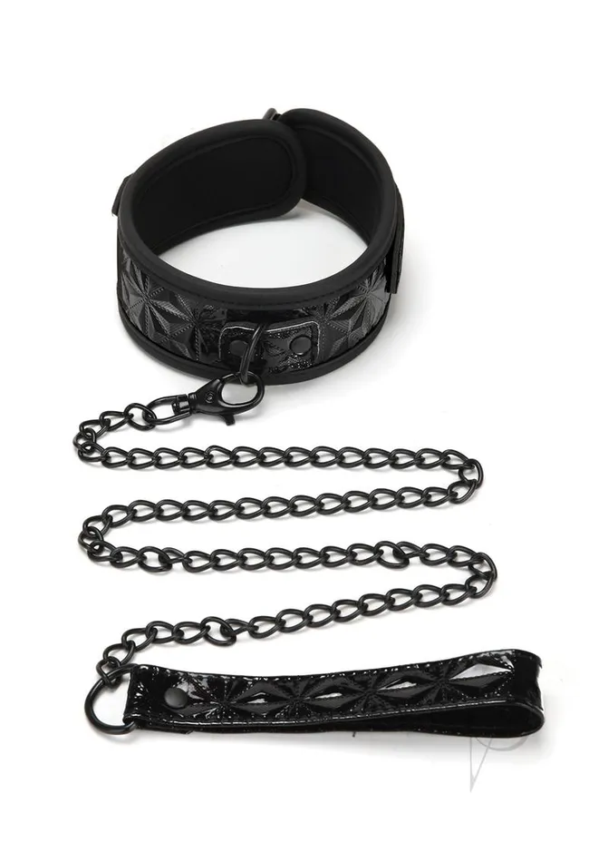 Whipsmart Anal WhipSmart Diamond Collar and Leash Black Whipsmart Anal WhipSmart Diamond Collar and Leash Black
