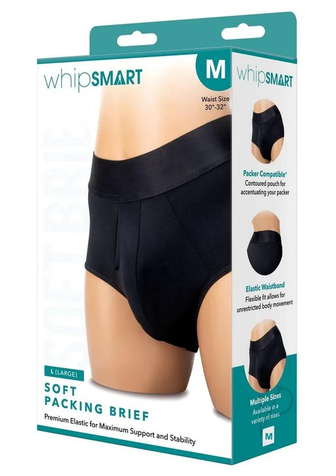 Whipsmart Anal WhipSmart Soft Packing Brief Medium Black