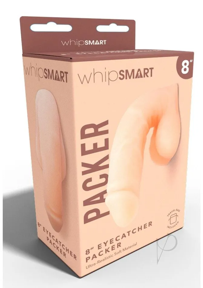 WhipSmart Eyecatcher Packer 8in Vanilla Whipsmart Dildos