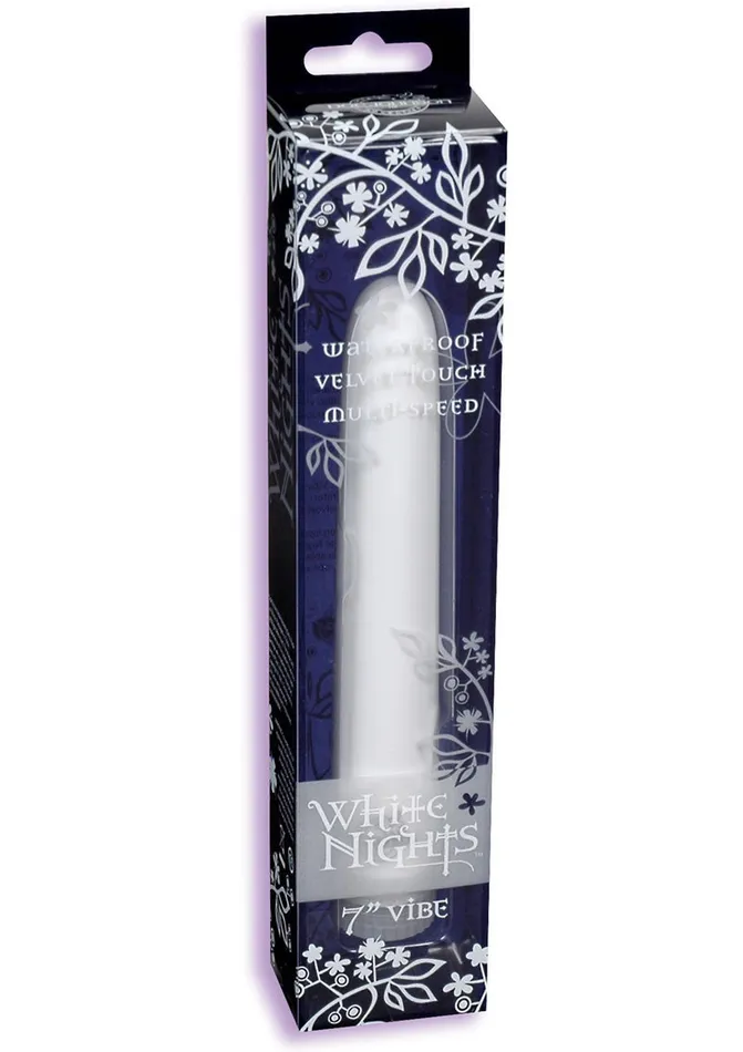 White Nights Velvet Touch Vibrator White Doc Johnson Vibrators