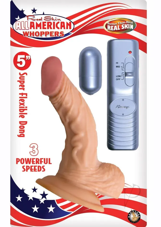 Whoppers Female Sex Toys Real Skin All American Whoppers Vibrating Dildo with Balls with Bullet and Wired Remote Control 5in Vanilla Whoppers Female Sex Toys Real Skin All American Whoppers Vibrating Dildo with Balls with Bullet and Wired Remote Control 5in Vanilla