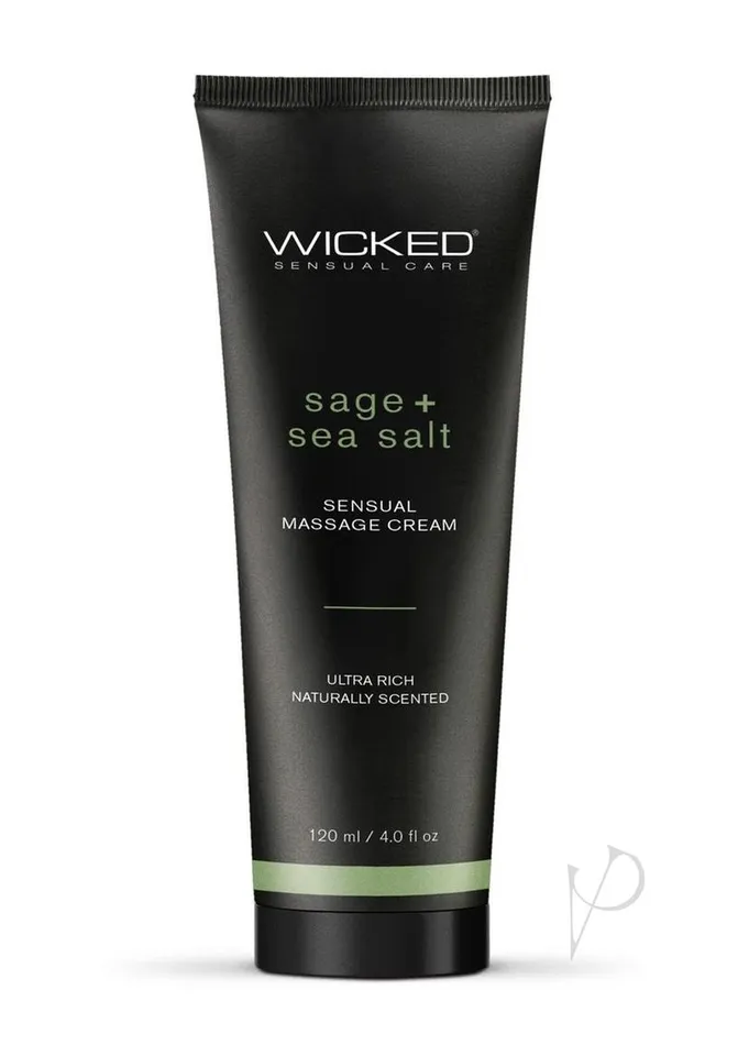 Wicked Sensual Care Couples Wicked Sensual Massage Cream Sage and Sea Salt Wicked Sensual Care Couples Wicked Sensual Massage Cream Sage and Sea Salt