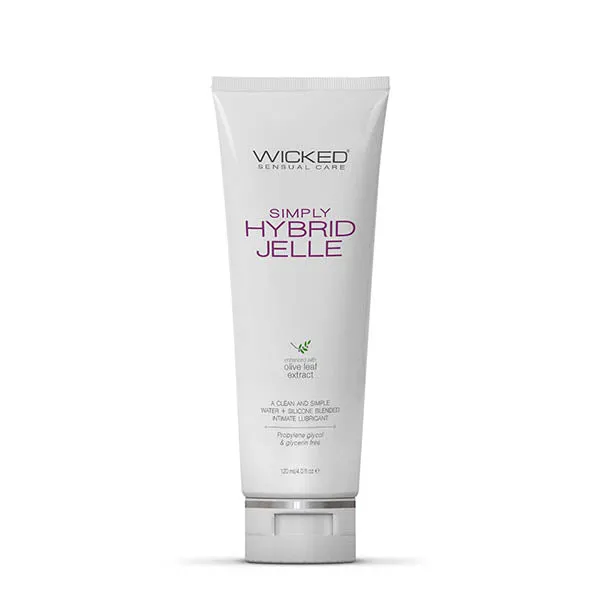 Wicked Simply Hybrid Jelle Anal Lubricant 120ml Wicked Lubricants
