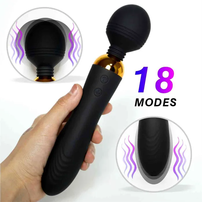Wild Night Fantasies Double Ended Wand Massager Female Sex Toys