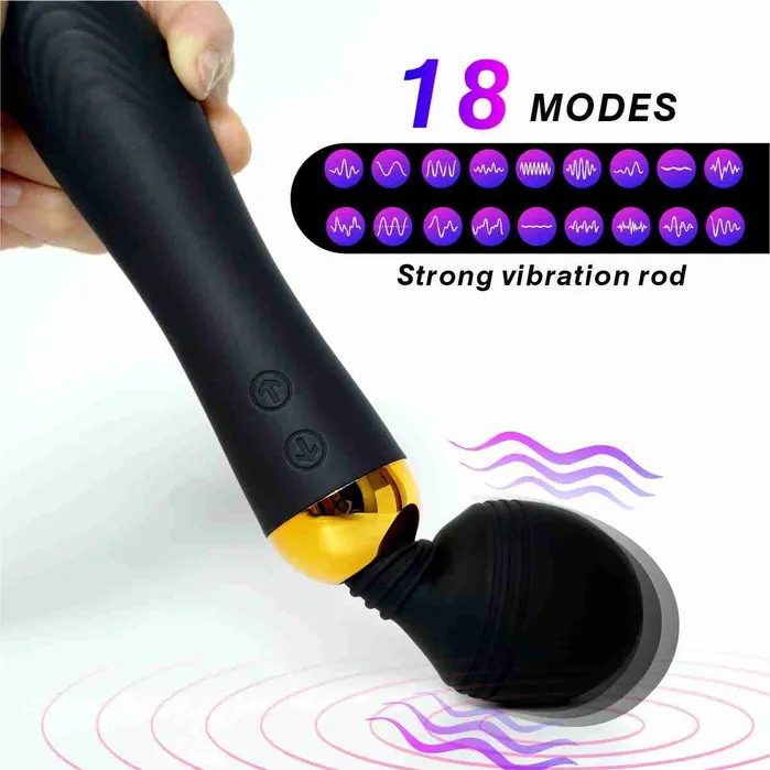 Wild Night Fantasies Double Ended Wand Massager Female Sex Toys