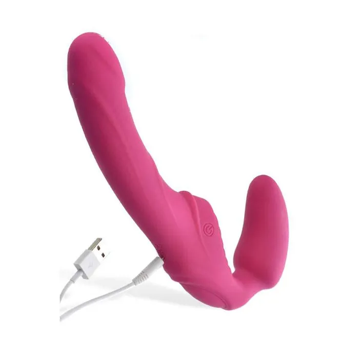 Wild Night Fantasies Eves Vibrating Strapless StrapOn Female Sex Toys