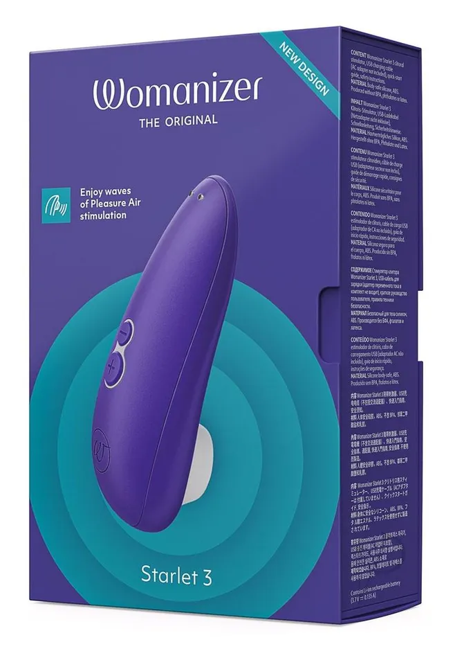 Womanizer Female Sex Toys Womanizer Starlet 3 Rechargeable Silicone Clitoral Stimulator Indigo Womanizer Female Sex Toys Womanizer Starlet 3 Rechargeable Silicone Clitoral Stimulator Indigo