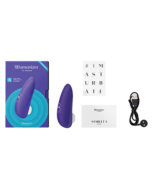 Womanizer Female Sex Toys Womanizer Starlet 3 Rechargeable Silicone Clitoral Stimulator Indigo Womanizer Female Sex Toys Womanizer Starlet 3 Rechargeable Silicone Clitoral Stimulator Indigo
