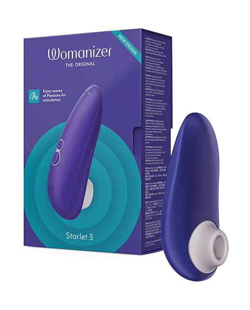Womanizer Female Sex Toys Womanizer Starlet 3 Rechargeable Silicone Clitoral Stimulator Indigo Womanizer Female Sex Toys Womanizer Starlet 3 Rechargeable Silicone Clitoral Stimulator Indigo