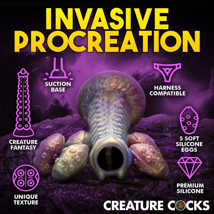 XR Brands Dildos Creature Cocks Deep Invader Fantasy Dildo