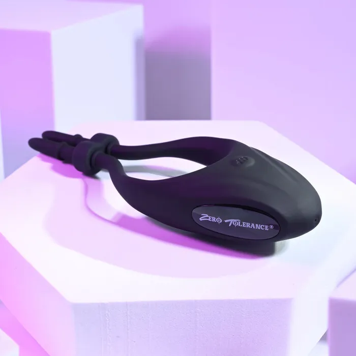 Zero Tolerance PERFECT FIT Vibrating Lasso Cock Ring Zero Tolerance Male Sex Toys