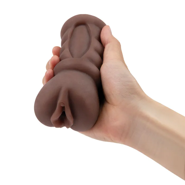 Zolo Stroke Off Brown Vagina Stroker Zolo Male Sex Toys